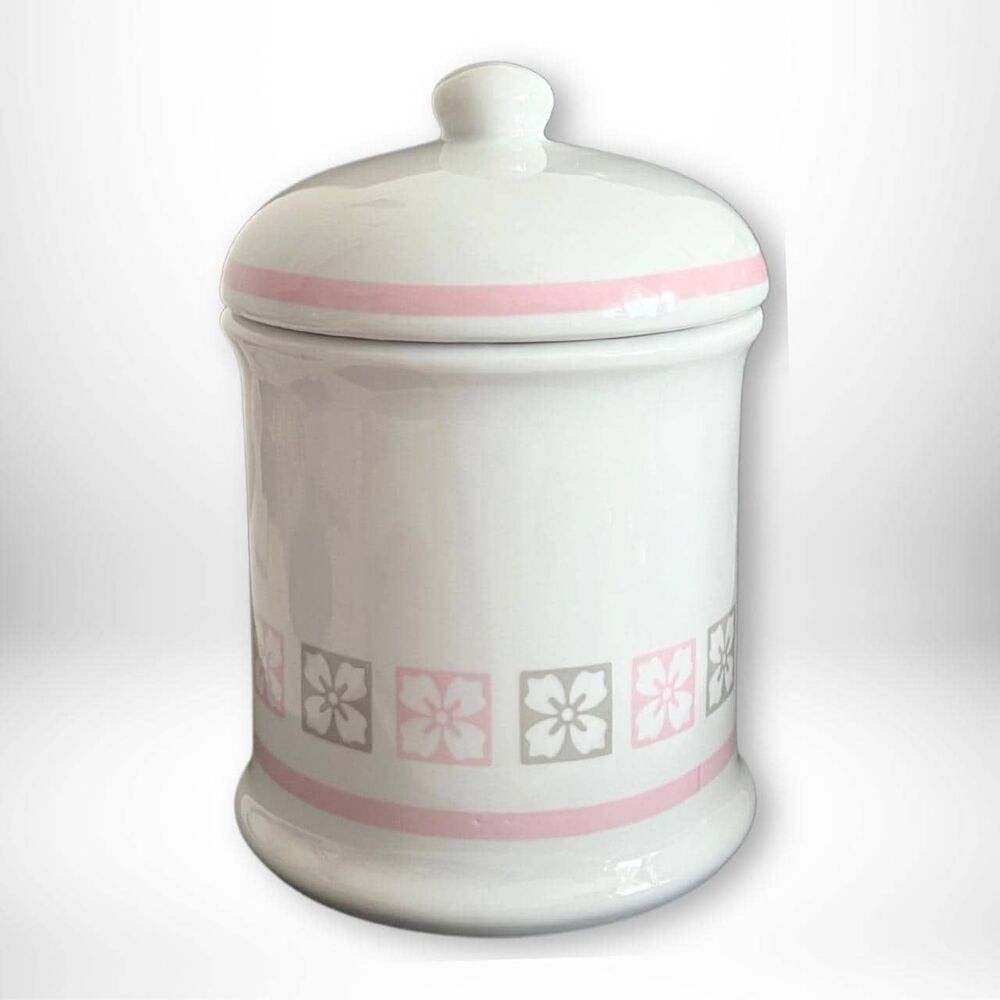 Vintage 1987 Porcelain Apothecary Jars - Avon Exclusive - Sealed/NIB